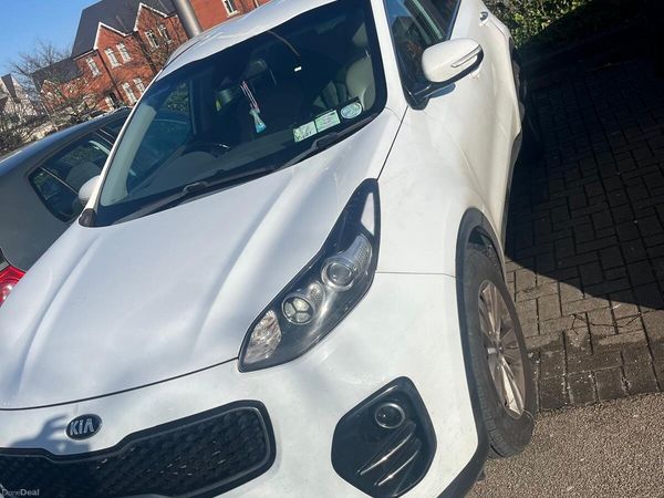 Kia Sportage SUV, Diesel, 2017, White