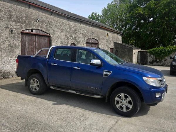 Ford Ranger Crew Cab, Diesel, 2015, Blue