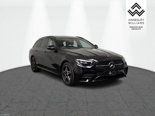 Mercedes-Benz E-Class Estate, Diesel Plug-in Hybrid, 2023, Black