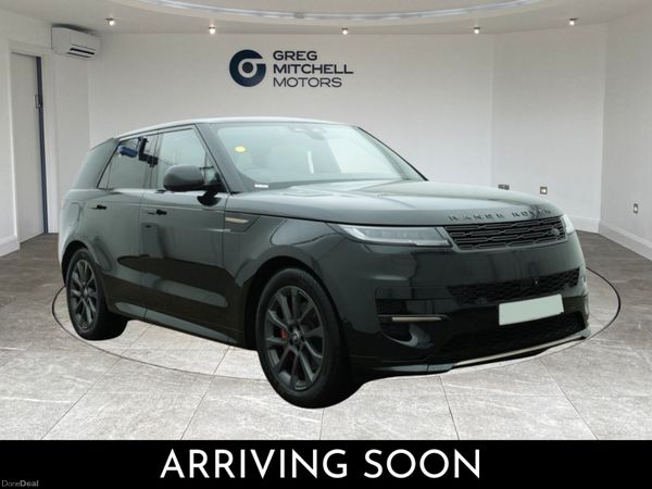 Land Rover Range Rover Sport SUV, Diesel Hybrid, 2024, Black