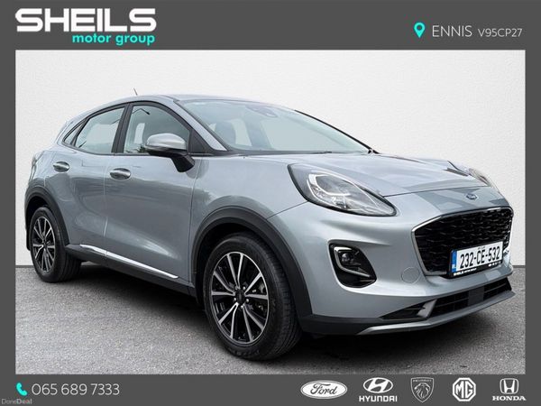 Ford Puma SUV, Petrol Hybrid, 2023, Grey