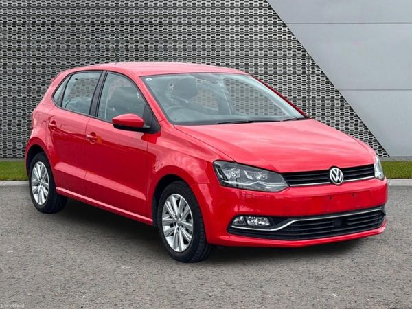 Volkswagen Polo Hatchback, Petrol, 2017, Red
