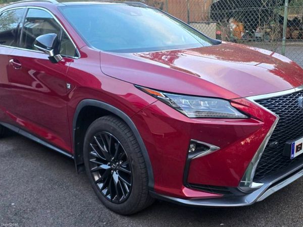 Lexus RX SUV, Petrol Hybrid, 2016, Red