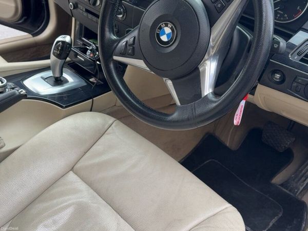 BMW 5-Series Saloon, Diesel, 2009, Black