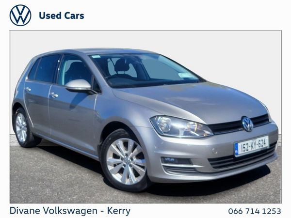 Volkswagen Golf Hatchback, Diesel, 2015, Silver