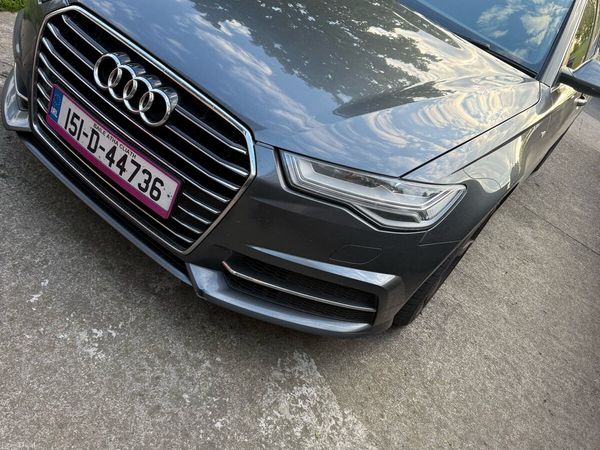 Audi A6 Saloon, Diesel, 2015, Grey
