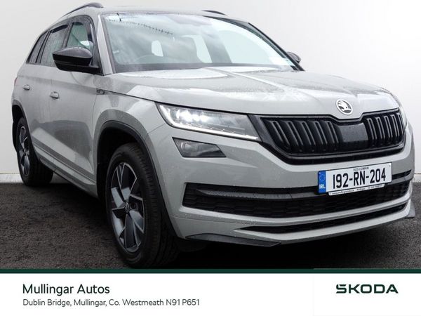Skoda Kodiaq SUV, Diesel, 2019, Grey