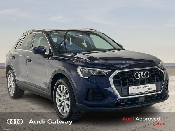 Audi Q3 SUV, Petrol Plug-in Hybrid, 2022, Blue