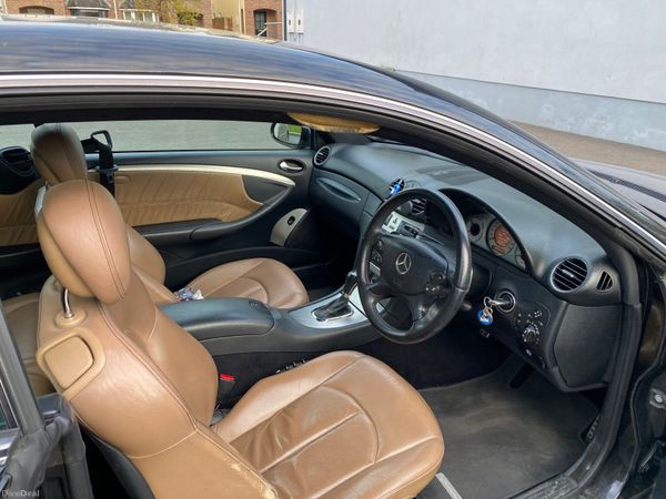 Mercedes-Benz CLK Coupe, Petrol, 2007, Black