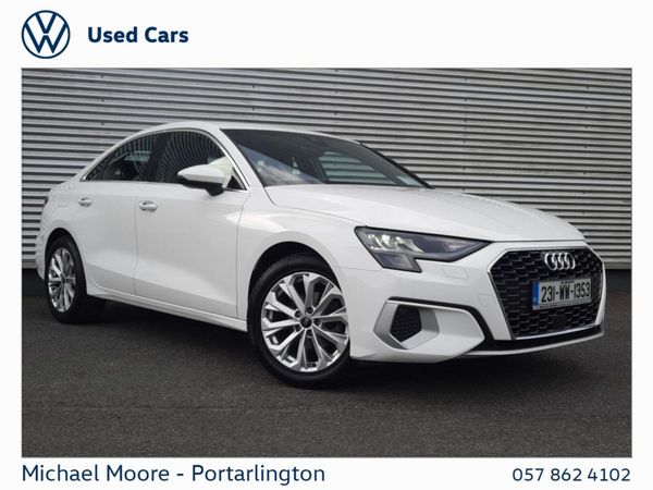 Audi A3 Saloon, Diesel, 2023, White