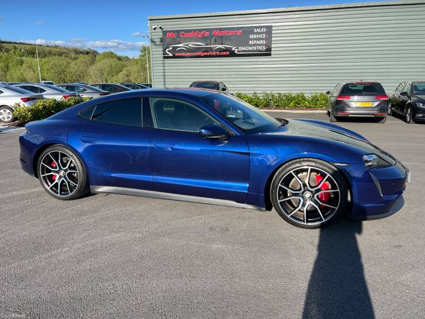 Porsche Taycan Saloon, Electric, 2022, Blue