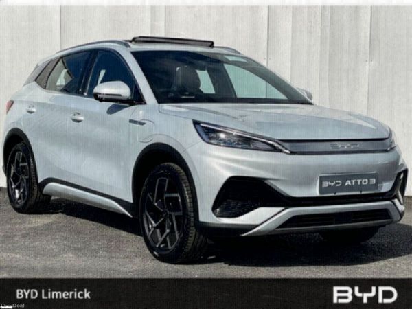 BYD ATTO 3 SUV, Electric, 2025, Silver