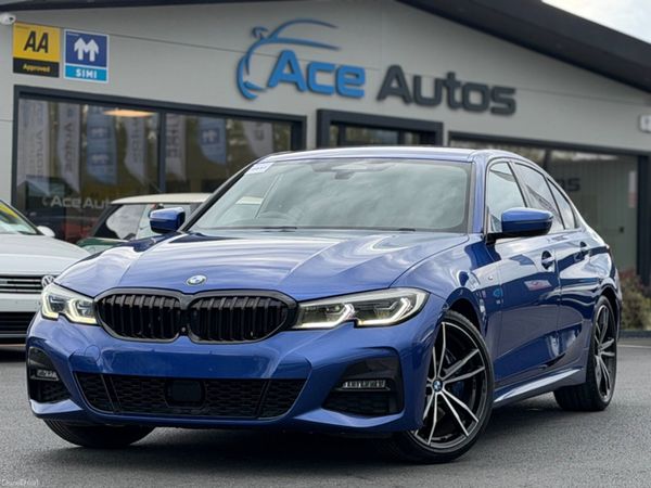 BMW 3-Series Saloon, Petrol, 2019, Blue