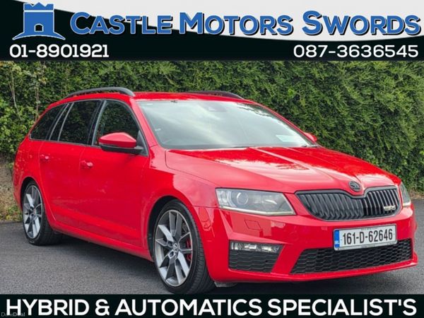 Skoda Octavia Estate, Diesel, 2016, Red