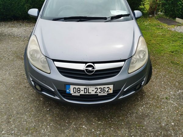 Opel Corsa Hatchback, Diesel, 2008, Silver