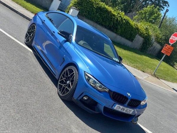 BMW 4-Series Coupe, Diesel, 2017, Blue