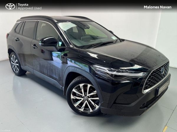 Toyota Corolla Cross SUV, Petrol Hybrid, 2024, Black
