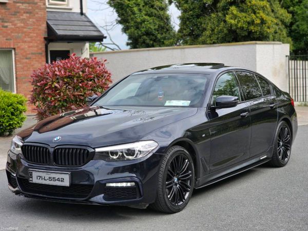 BMW 5-Series Saloon, Diesel, 2017, Black
