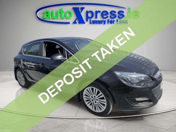 Vauxhall Astra Hatchback, Petrol, 2014, Black