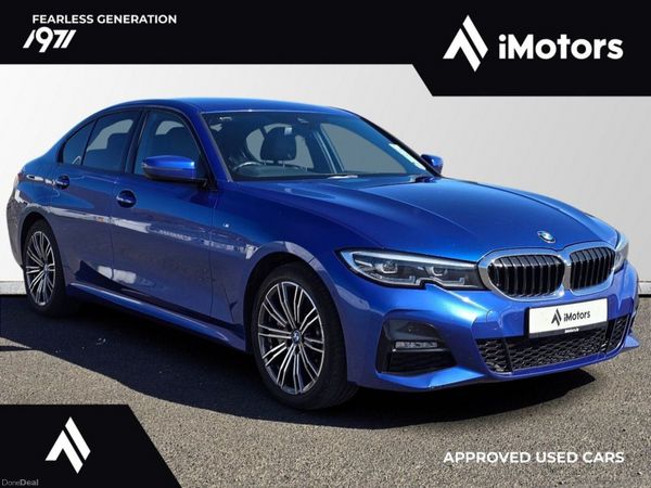 BMW 3-Series Saloon, Petrol Plug-in Hybrid, 2020, Blue