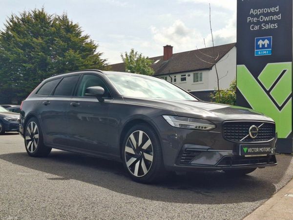 Volvo V90 Estate, Petrol Plug-in Hybrid, 2025, Grey