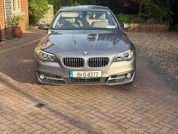 BMW 5-Series Saloon, Diesel, 2015, Grey