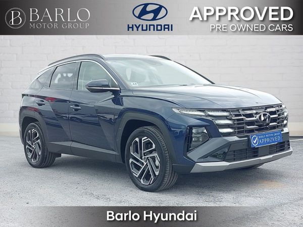 Hyundai Tucson SUV, Petrol Hybrid, 2024, Blue