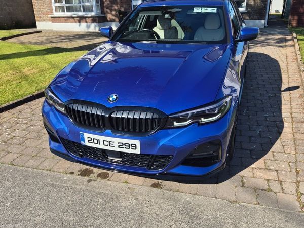 BMW 3-Series Saloon, Petrol, 2020, Blue