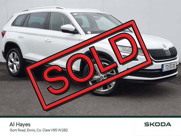 Skoda Kodiaq SUV, Diesel, 2017, White