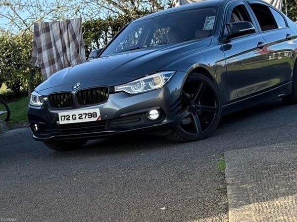 BMW 3-Series Saloon, Diesel, 2017, Grey