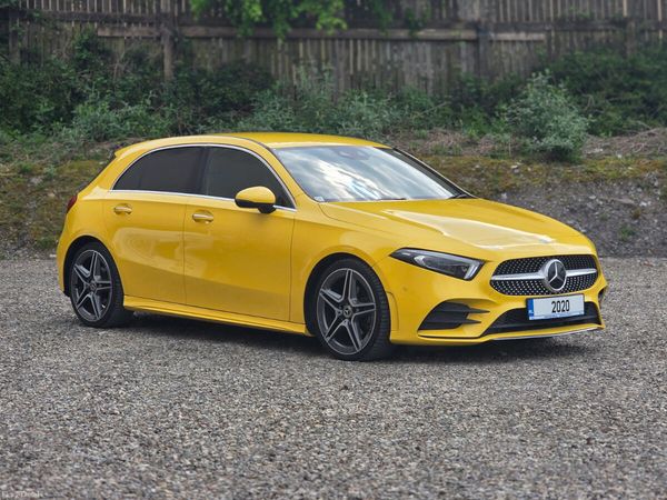 Mercedes-Benz A-Class Hatchback, Petrol, 2020, Yellow