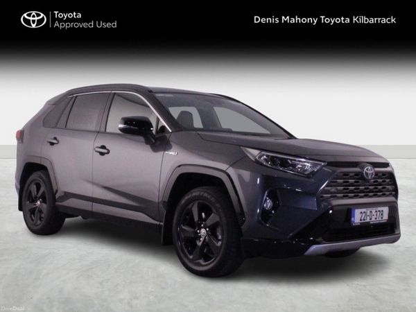 Toyota RAV4 SUV, Petrol Hybrid, 2022, Grey