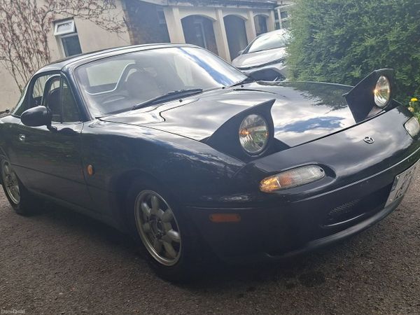Mazda MX-5 Convertible, Petrol, 1992, Black