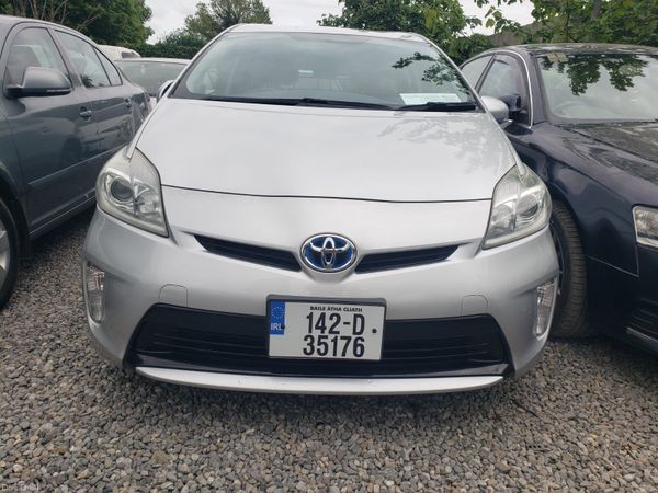 Toyota Prius Hatchback, Petrol Hybrid, 2014, Silver