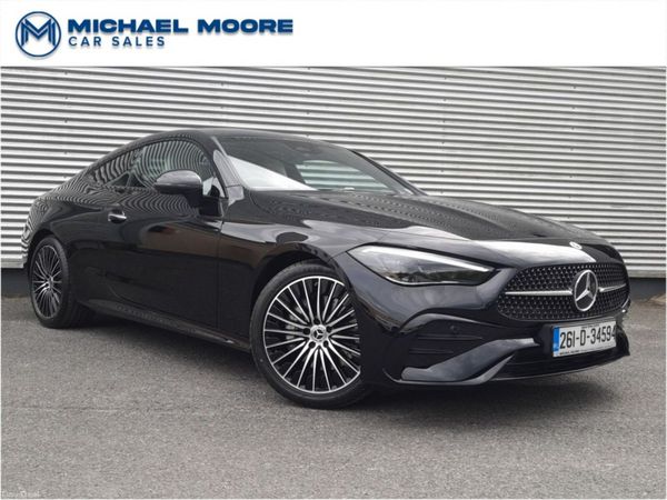 Mercedes-Benz CLE Coupe, Diesel Hybrid, 2026, Black