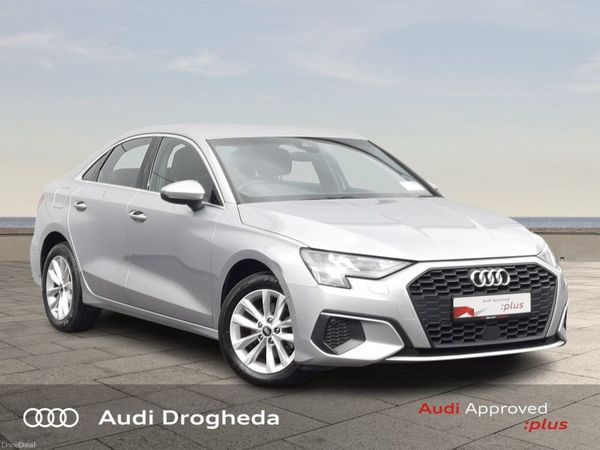 Audi A3 Saloon, Petrol, 2023, Silver
