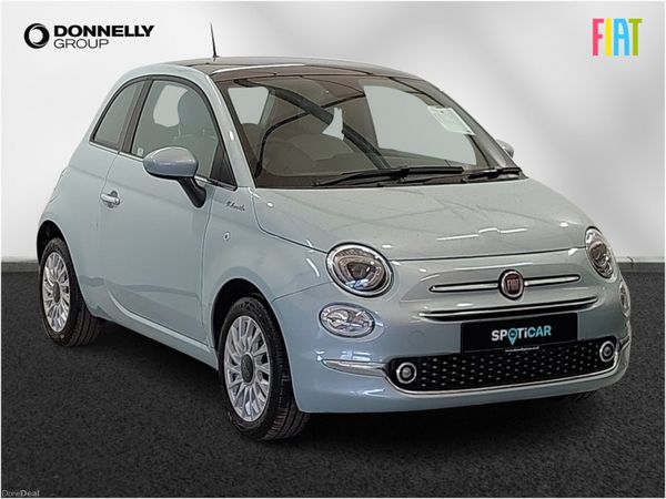 Fiat 500 Hatchback, Petrol, 2023, Green