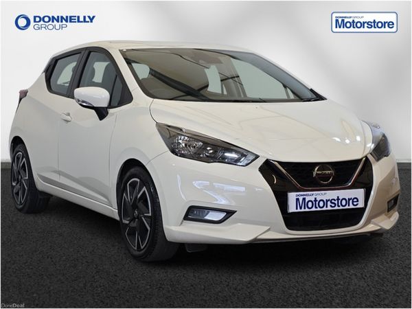 Nissan Micra Hatchback, Petrol, 2022, White