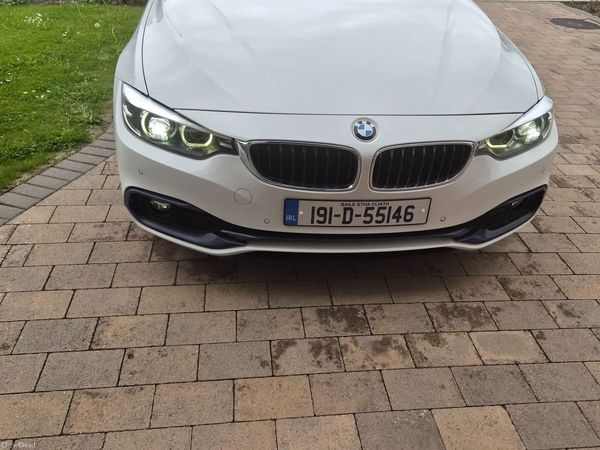 BMW 4-Series Coupe, Diesel, 2019, White