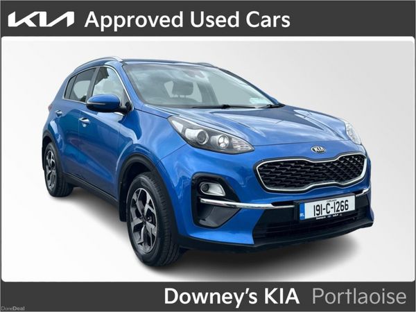 Kia Sportage SUV, Diesel, 2019, Blue