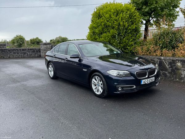 BMW 5-Series Saloon, Diesel, 2014, Blue