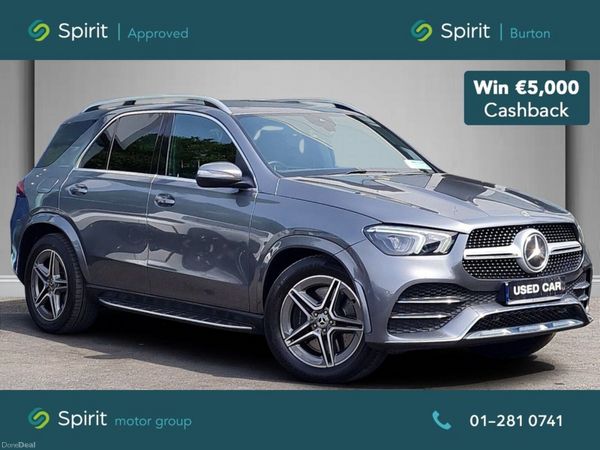 Mercedes-Benz GLE SUV, Diesel Plug-in Hybrid, 2022, Grey