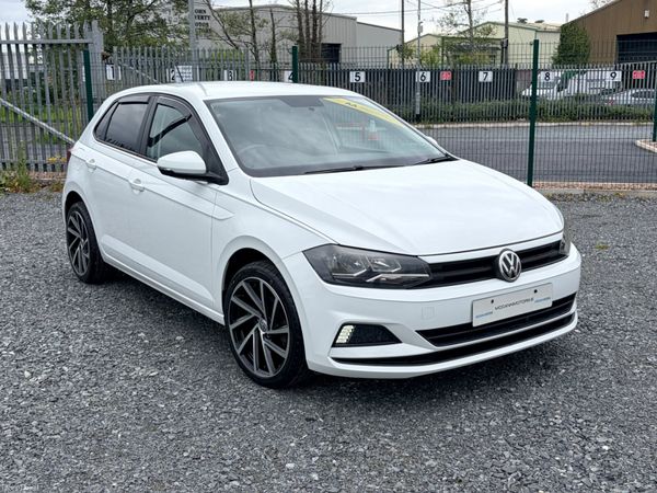 Volkswagen Polo Hatchback, Petrol, 2018, White