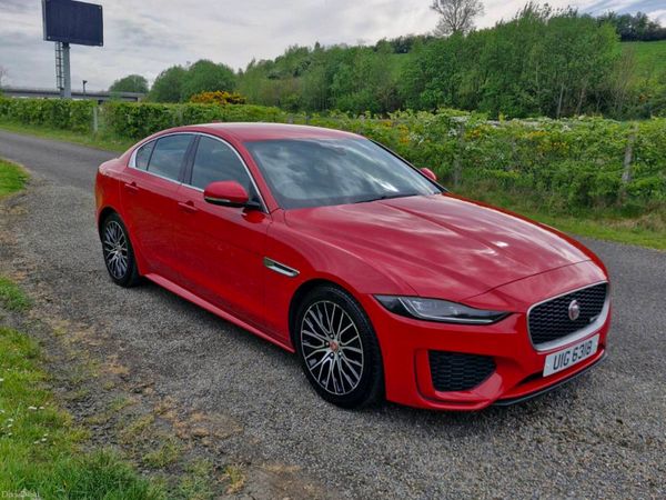 Jaguar XE Saloon, Diesel, 2019, Red