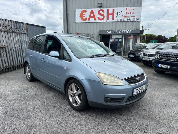 Ford Focus C-Max Hatchback, Ethanol Petrol, 2007, Blue