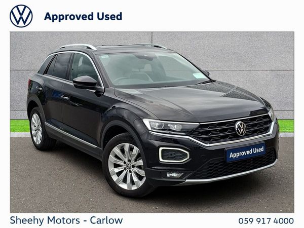 Volkswagen T-Roc SUV, Petrol, 2022, Black
