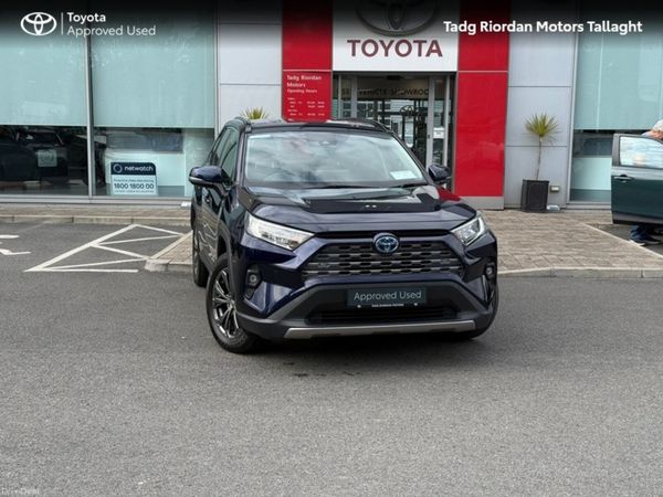 Toyota RAV4 SUV, Petrol Hybrid, 2024, Blue