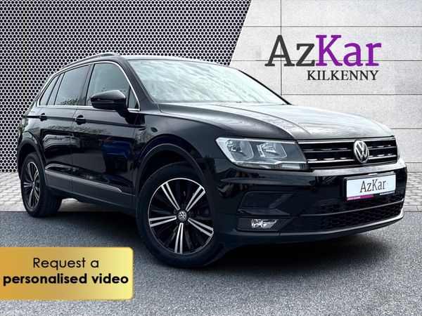 Volkswagen Tiguan SUV, Diesel, 2018, Black