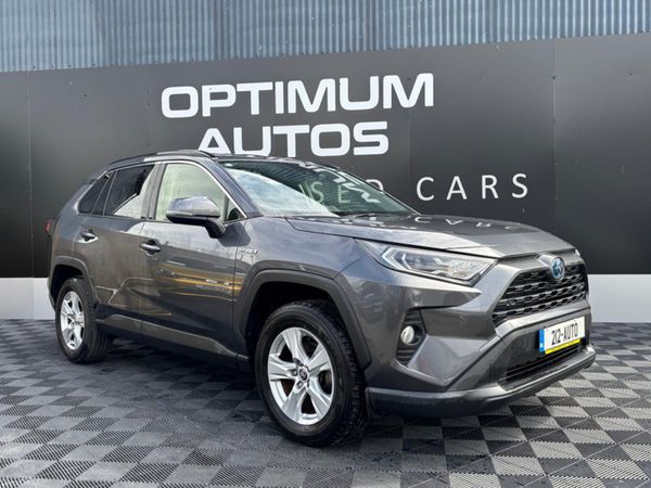 Toyota RAV4 SUV, Petrol Hybrid, 2021, Grey