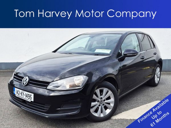 Volkswagen Golf Hatchback, Diesel, 2014, Black
